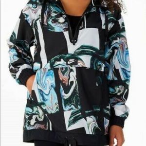 Nike Hooded Marble Print Pullover